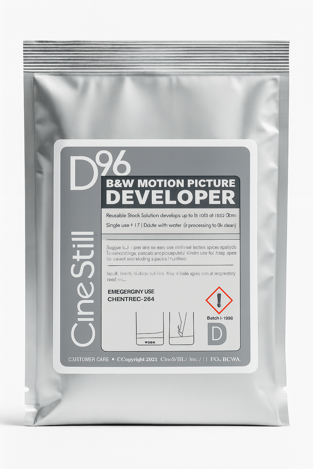 CineStill D96 – Revelador polvo B/N para Película Cinestill y Tradicional (1 Litro)