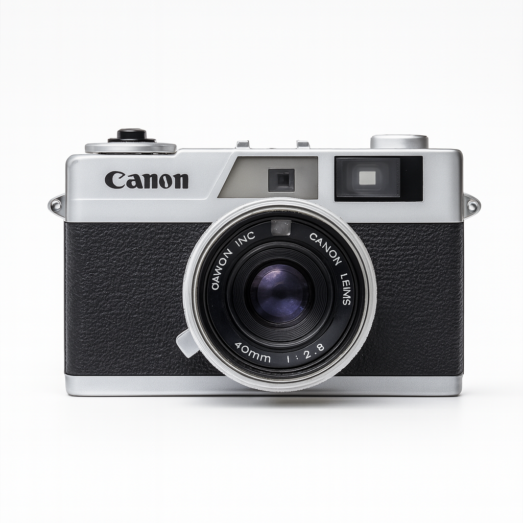 Canon Canonet 28 – Telémetro 35 mm | Lente fija 40 mm f/2.8 | Exposición automática
