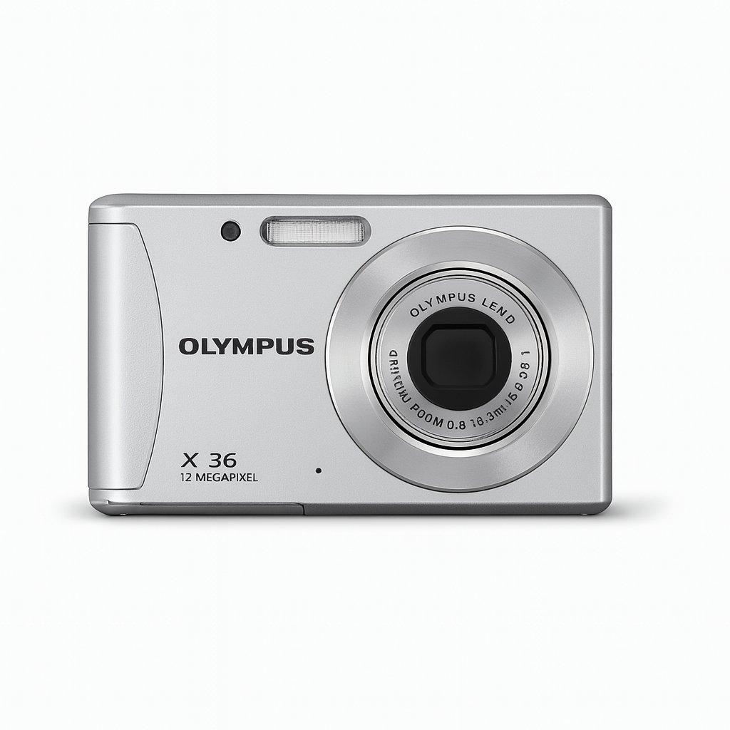 Olympus X‑36 (T‑100) – Cámara Digital 12 MP | Zoom 3× | Ligera y Compacta
