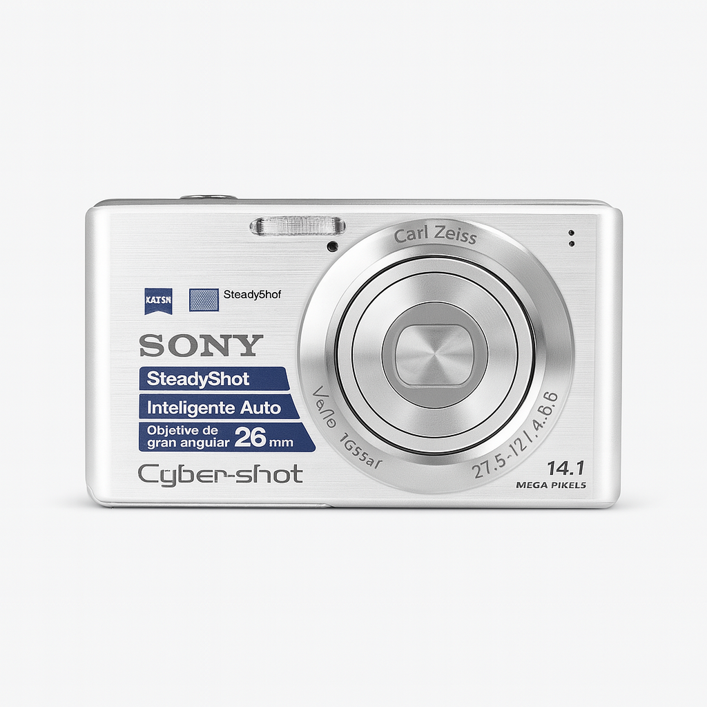 Sony Cyber‑Shot DSC‑W530 – 14 MP | Zoom óptico 4× | Auto & Smart Face Mode | Compacta y ligera