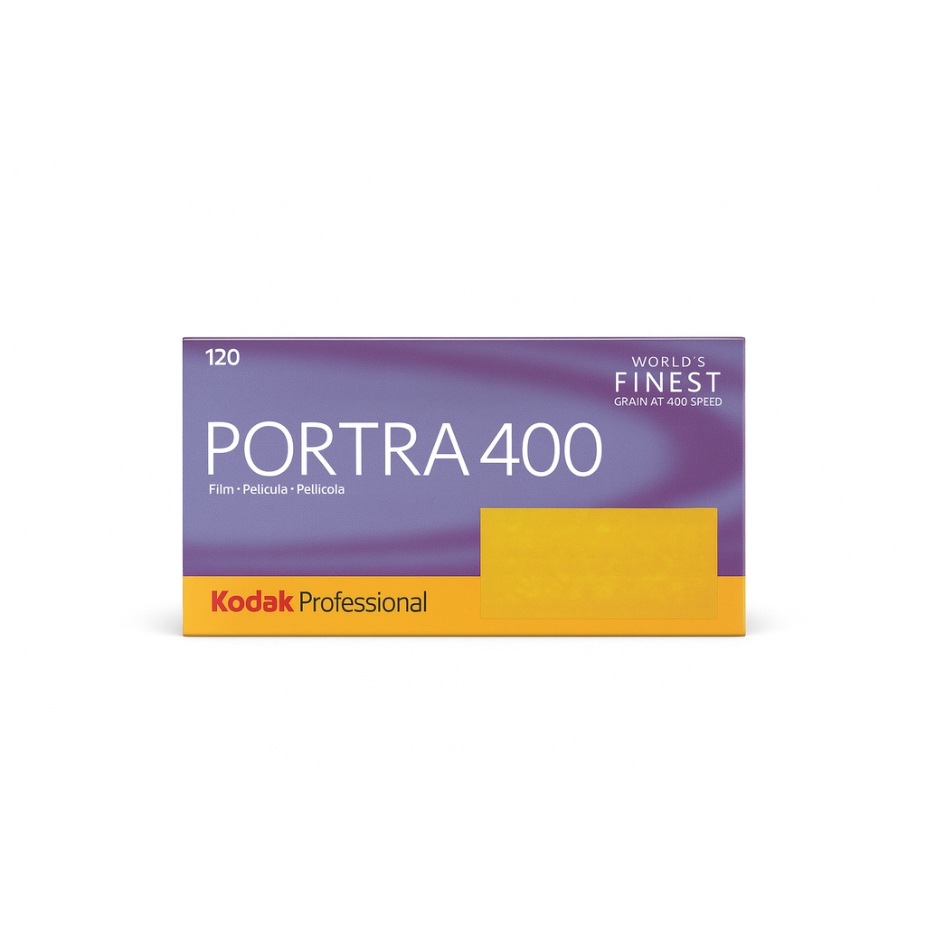 Película Kodak Portra 400 en formato medio 120 mm