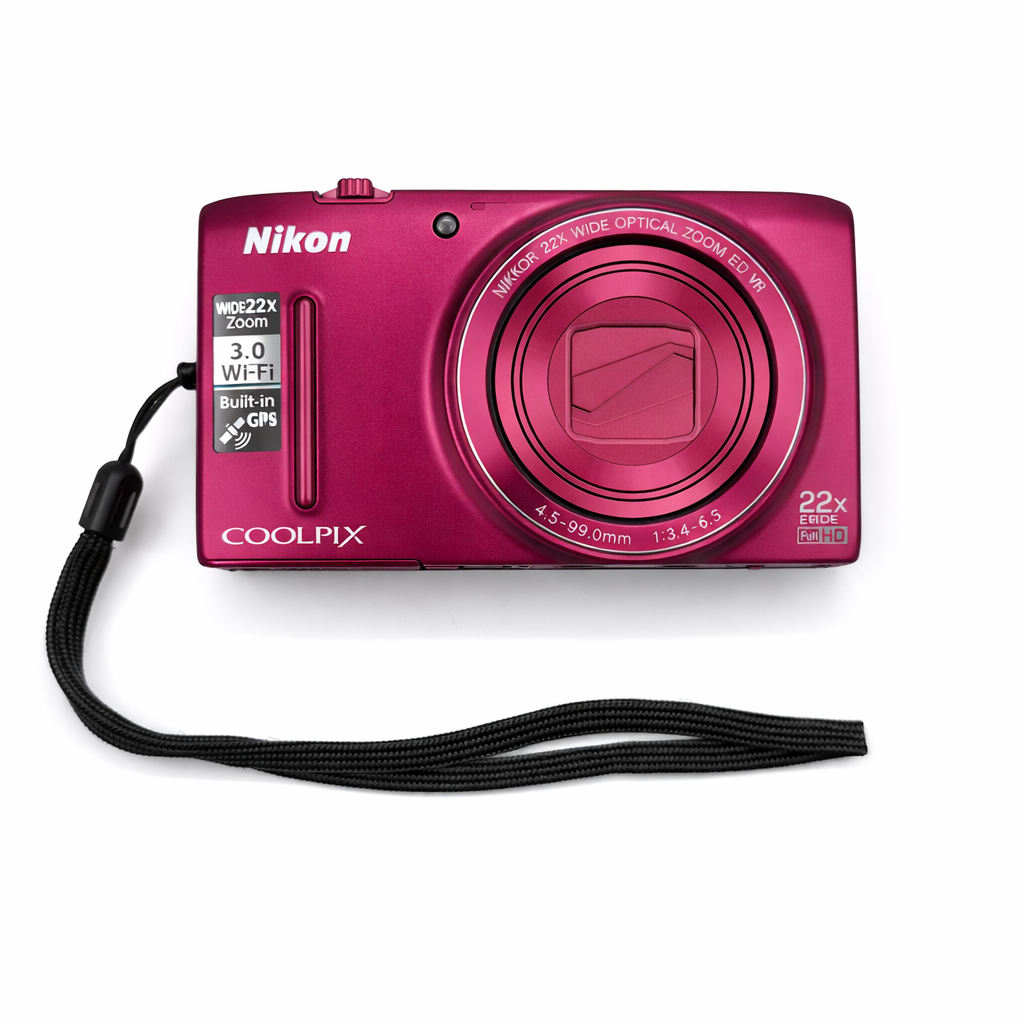 Nikon Coolpix S9500 – Cámara Digital Compacta (Rosada)