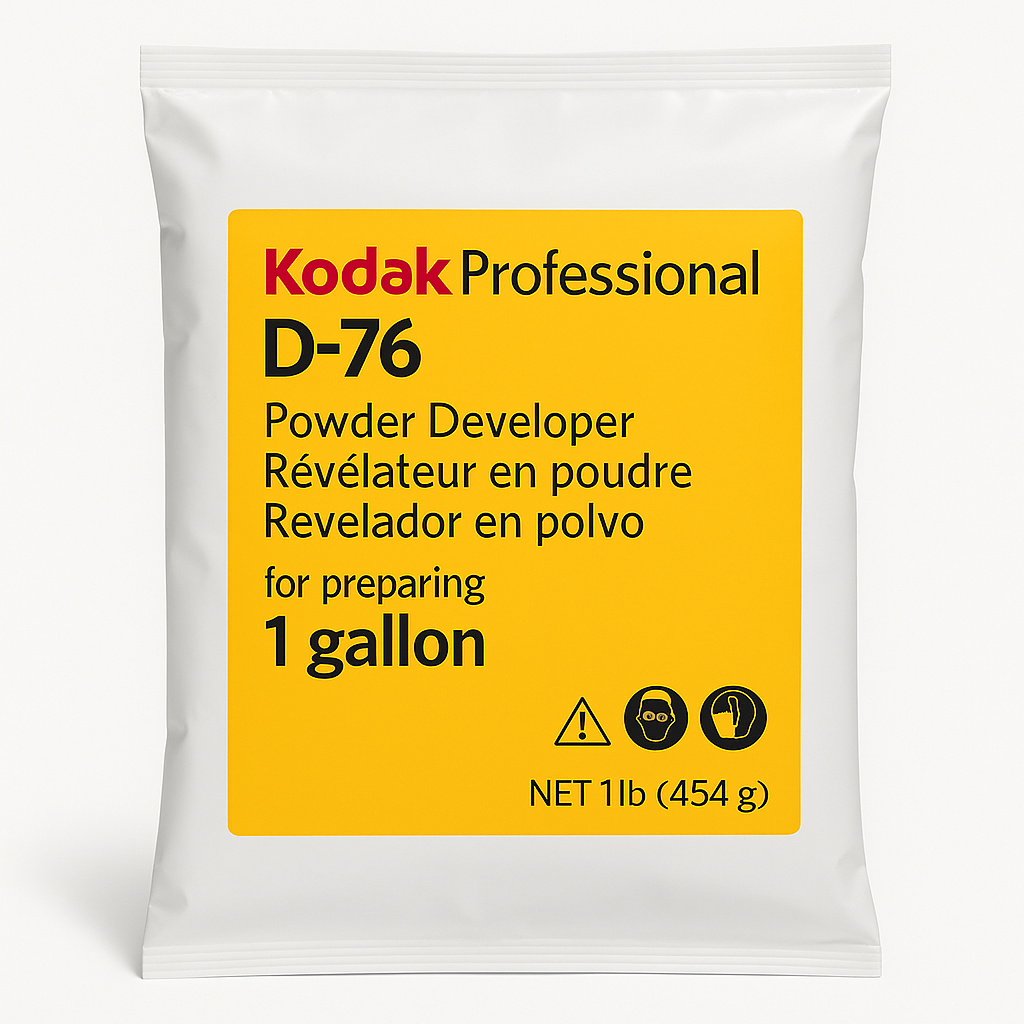 Kodak D-76 – Revelador en Polvo para Película Blanco y Negro (1 US. Gallon)