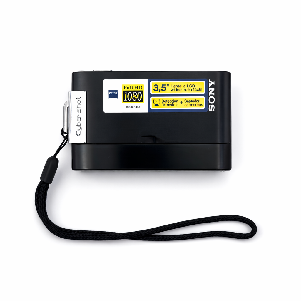 Sony Cyber-shot DSC-T200 – Cámara Digital Compacta (Negra)