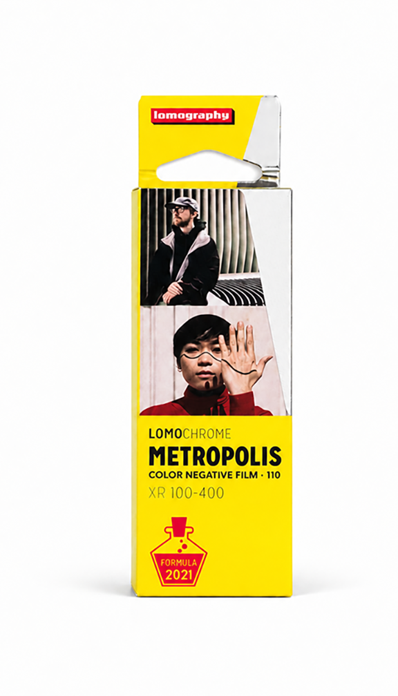 Lomography Lomochrome Metropolis – Película 110 XR 100–400