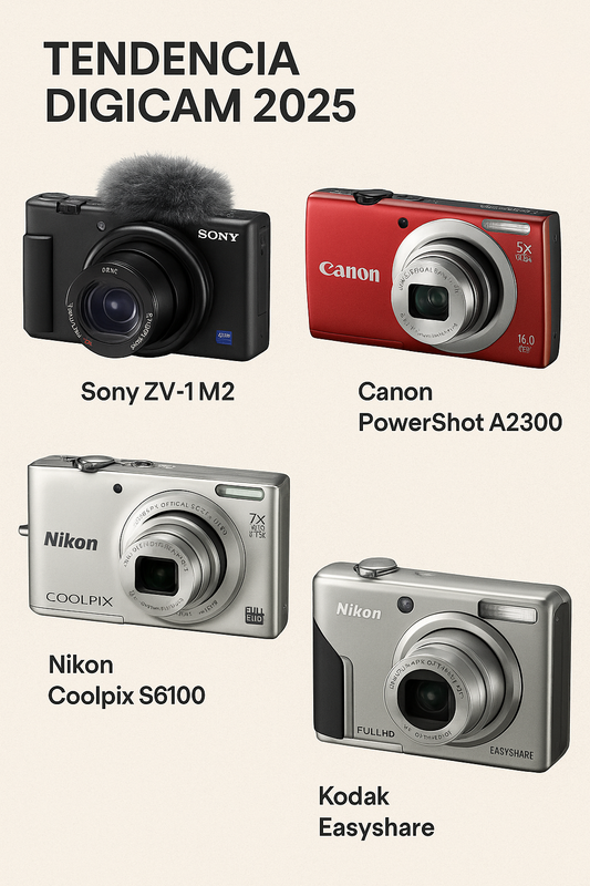 ¿Por qué elegir una digicam?