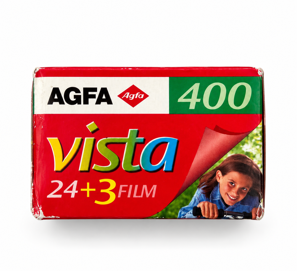 Agfa Vista 400 – 35 mm – 27 exposiciones – Película expirada