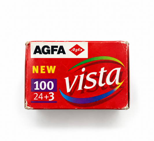 Agfa Vista 100 – 35 mm – 27 exposiciones – Película expirada