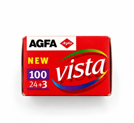 Agfa Vista 100 – 35 mm – 27 exposiciones – Película expirada