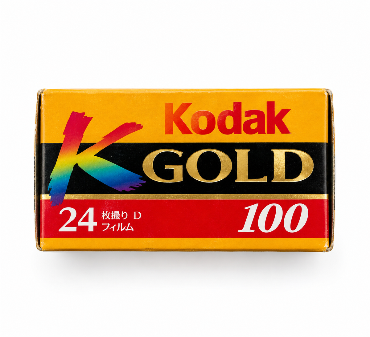 Kodak Gold 100 – 35 mm – 24 exposiciones – Película expirada