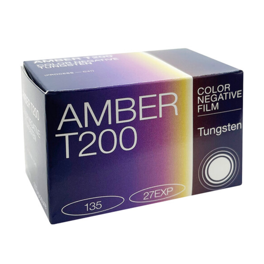 Amber T200 – Película Color 35 mm ISO 200 Tungsteno (27 exposiciones)