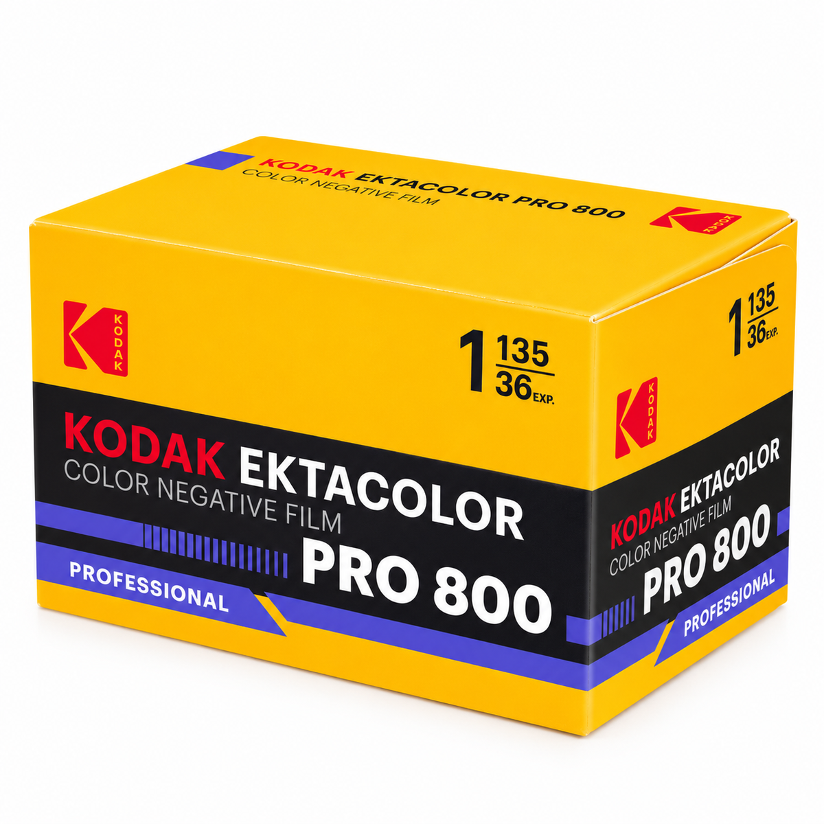 Kodak Ektacolor Pro 800 35mm – Película Fotográfica Color ISO 800 (36 Exposiciones)