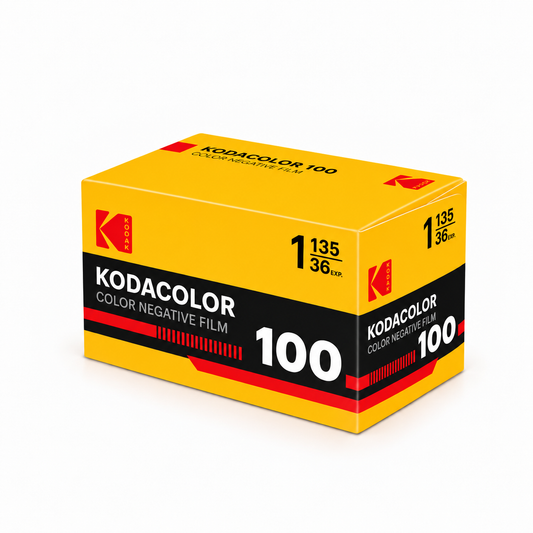 Eastman Kodak Kodacolor 100 35mm – Película Fotográfica Color ISO 100 (36 Exposiciones)