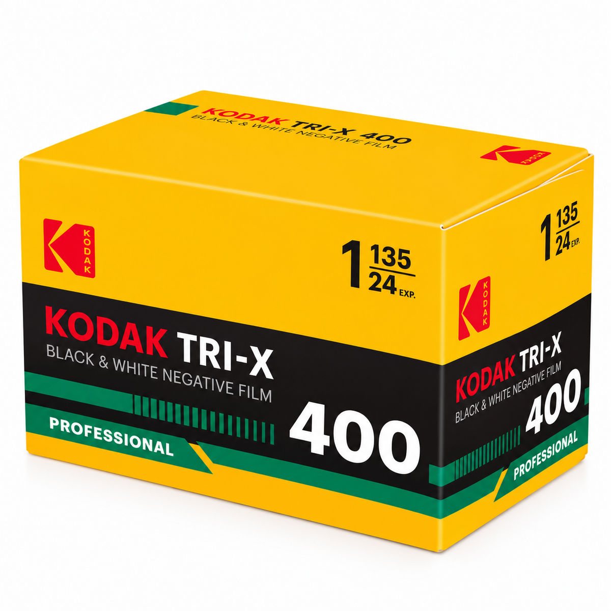 Eastman Kodak Tri-X 400 35mm – Película Blanco y Negro ISO 400 (24 Exposiciones)