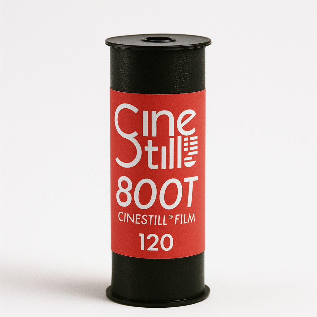 Pelicula Cinestill 800 T en formato 120 mm