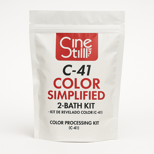 CineStill C-41 Color Simplified 2-Bath Kit – Kit de Revelado Color (C-41)