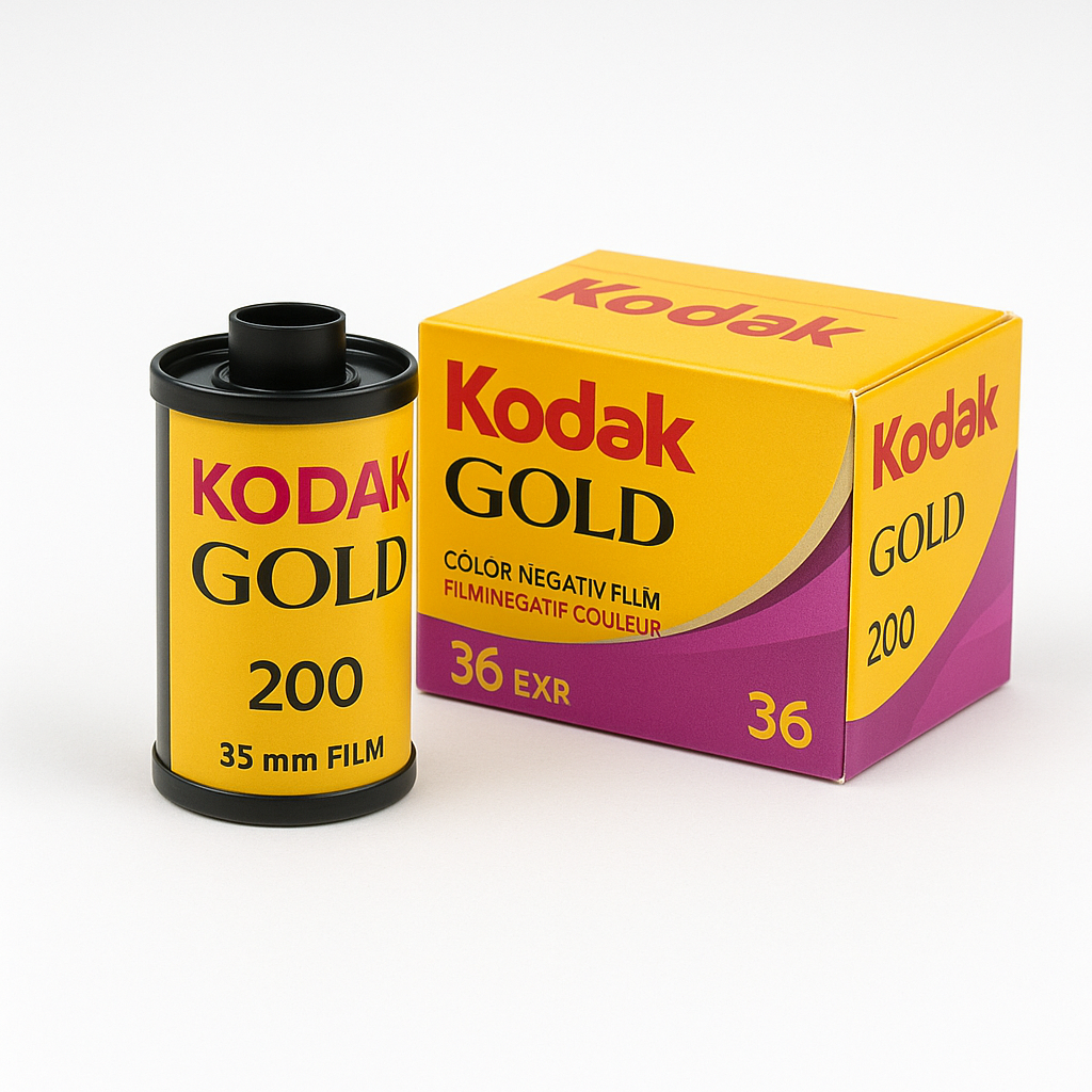 Película Kodak Gold 200 – Película 35mm Color Negativo