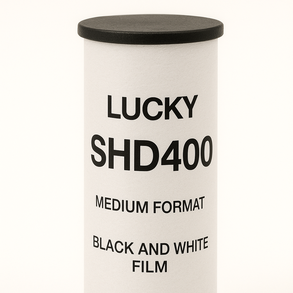 Película Lucky SHD 400 – Película Blanco y Negro Formato Medio (120)