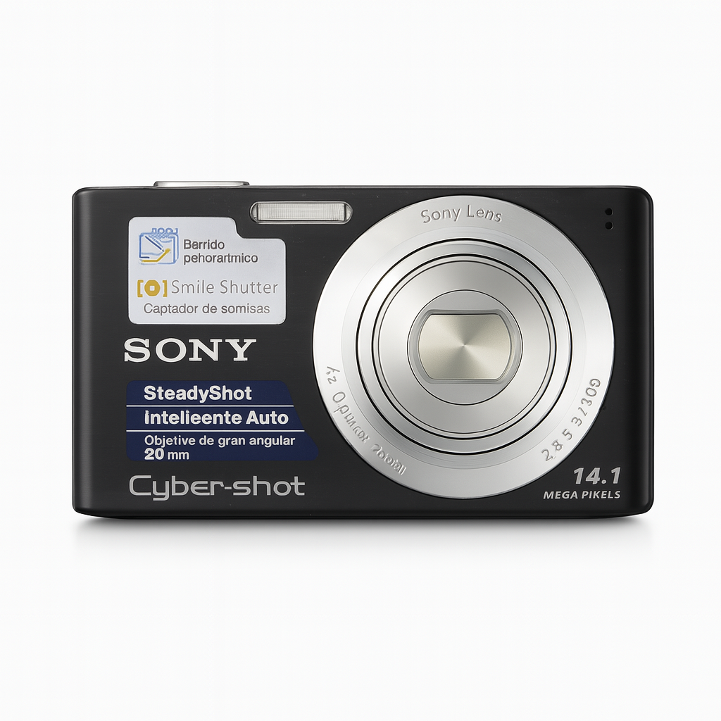 Sony Cyber‑Shot DSC‑W610 – Cámara Digital 14.1 MP | Zoom 4× | iAuto | Pantalla 2.7″