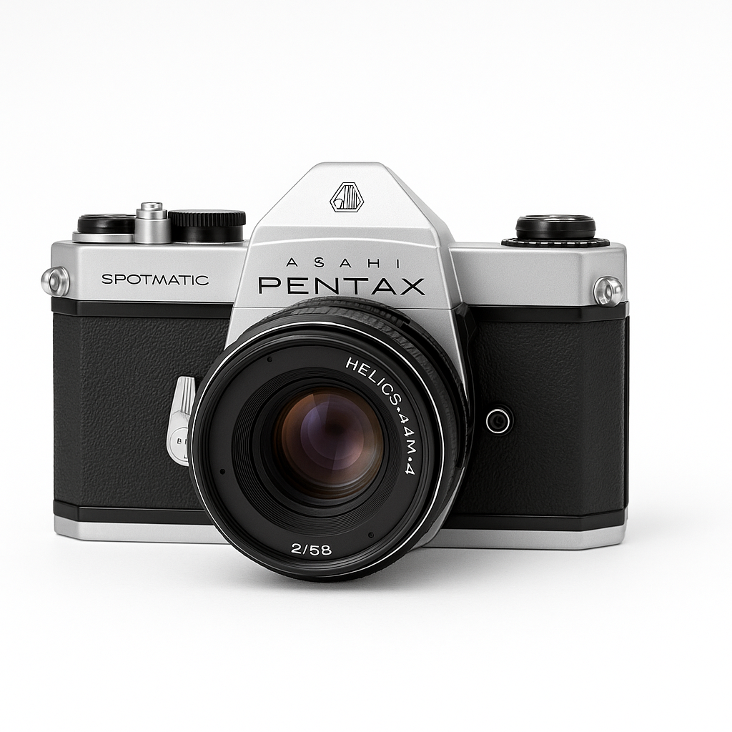 Pentax Spotmatic SP – Clásica Cámara Analógica 35mm con lente Helios 44m - 4