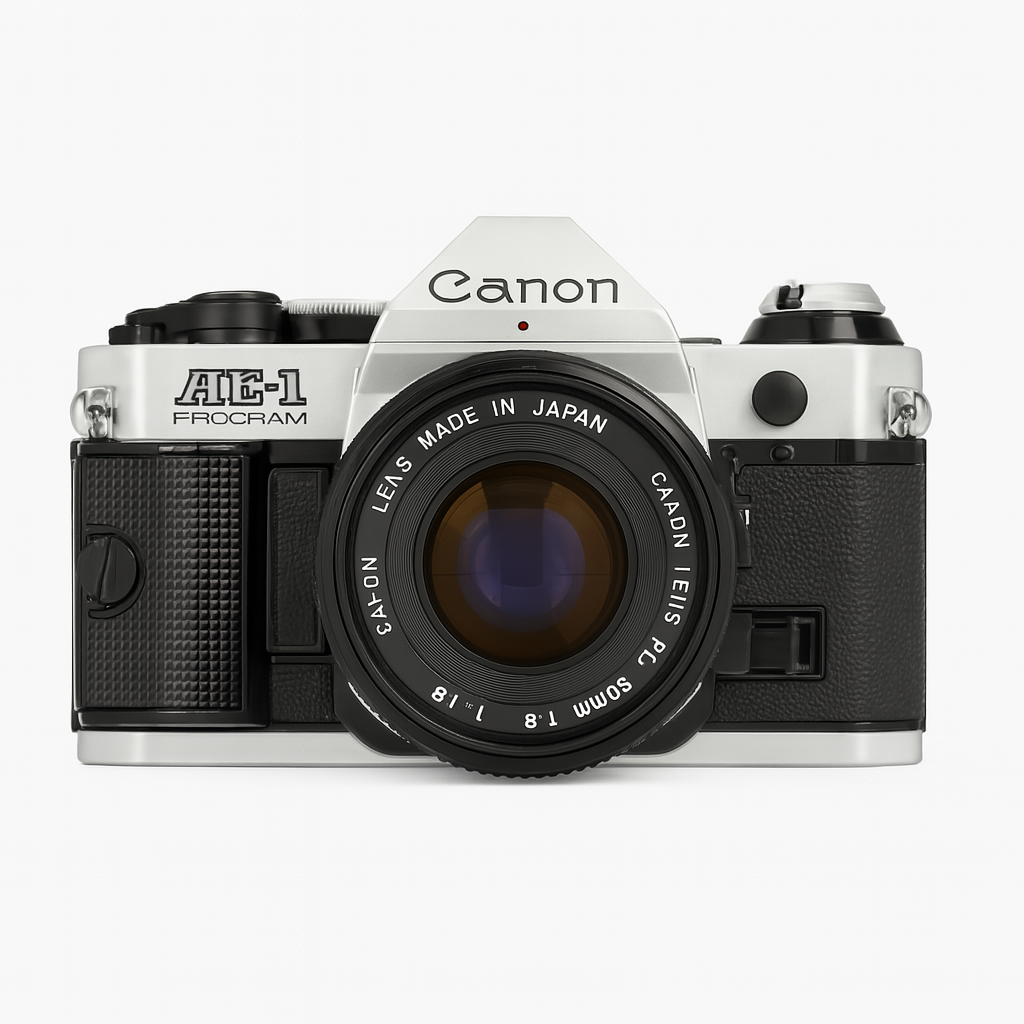 Cámara Canon AE-1 Program – Cámara Analógica 35mm Automática y Versátil