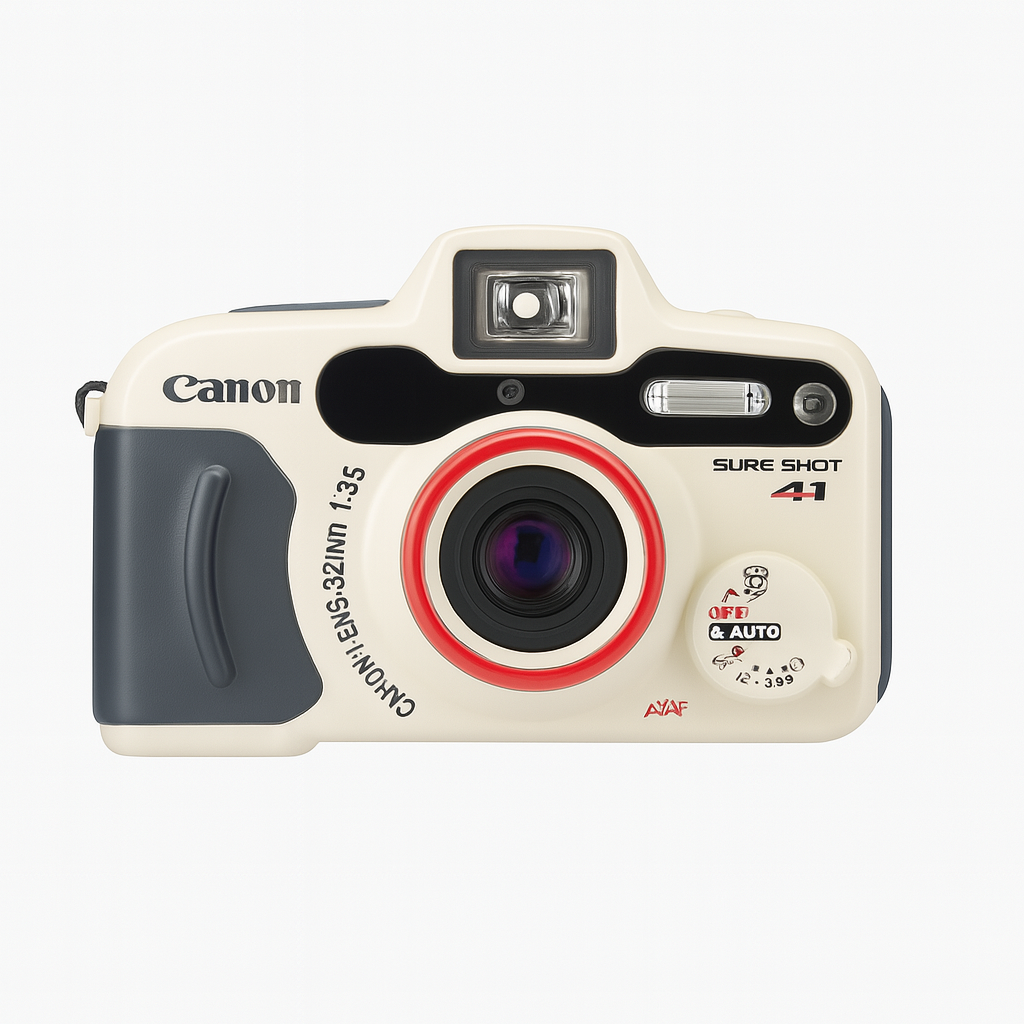Canon Sure Shot A‑1 – Compacta 35 mm Impermeable | Auto Exposure | Flash Integrado