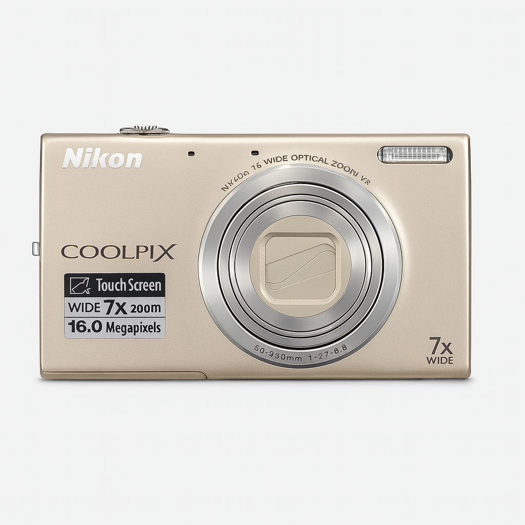Nikon COOLPIX S6100 – Compacta Digital 16 MP | Zoom 7× wide, pantalla tactil.