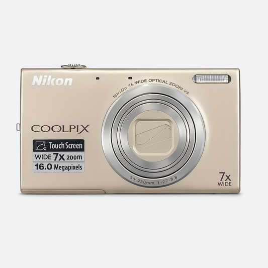 Nikon COOLPIX S6100 – Compacta Digital 16 MP | Zoom 7× wide, pantalla tactil.