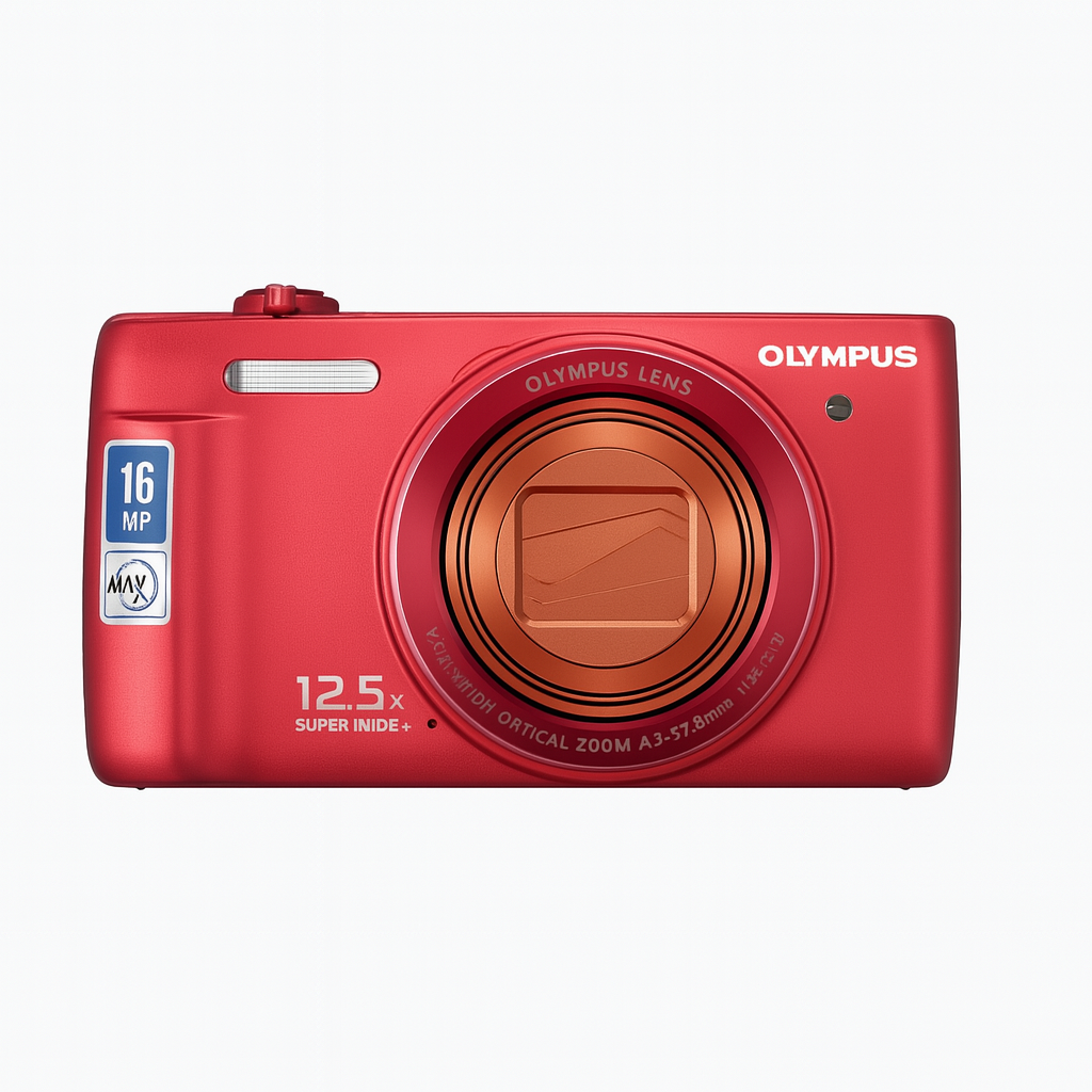 Olympus VR‑370 – Compacta Digital 16 MP | Zoom 12.5× | Video HD 720p | Estabilización Dual