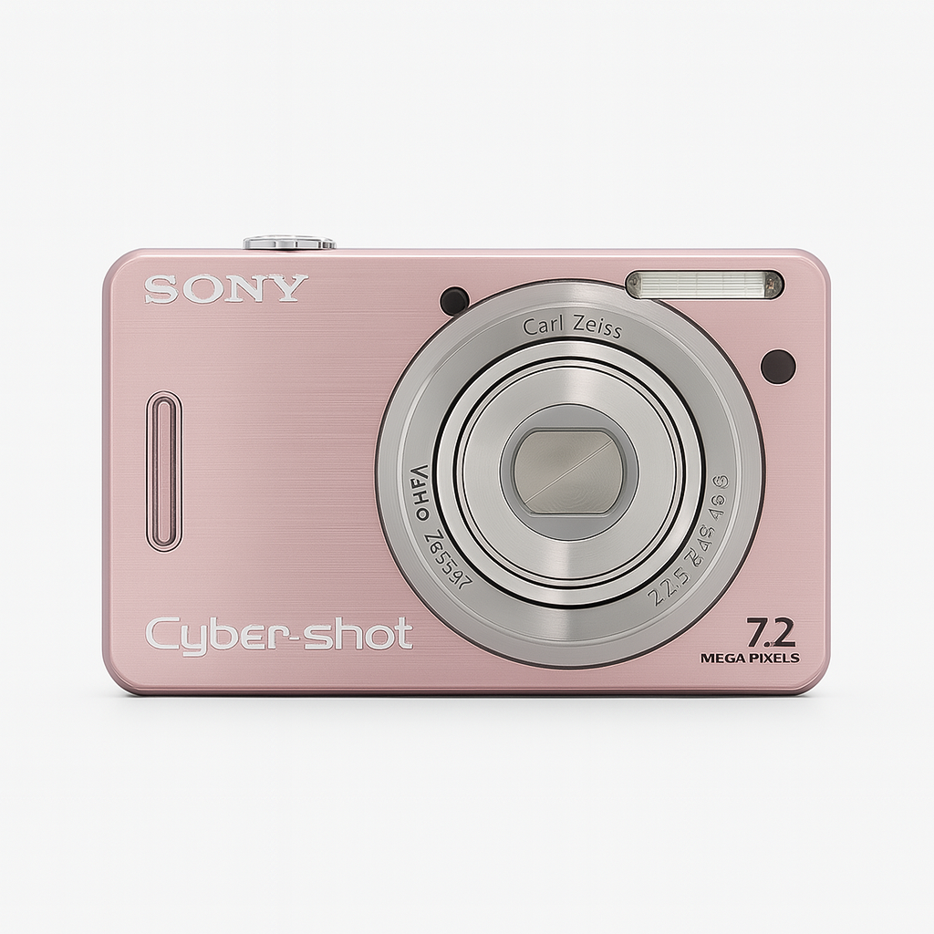 Cámara Sony Cyber‑Shot DSC‑W55 – Compacta Digital 7.2 MP | Zoom Carl Zeiss 3× | Video VGA