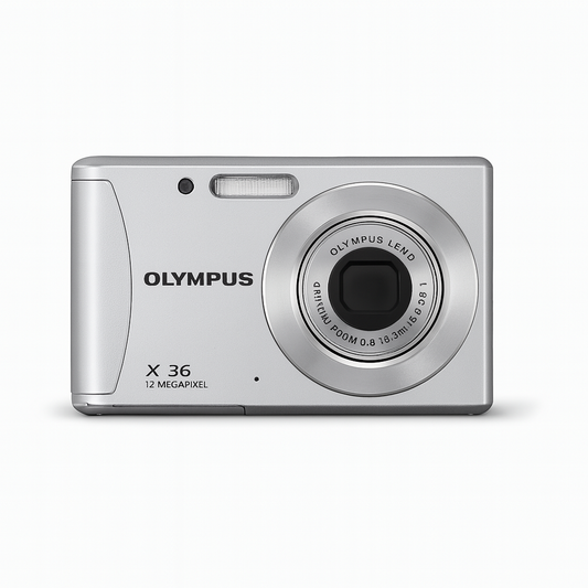 Olympus X‑36 (T‑100) – Cámara Digital 12 MP | Zoom 3× | Ligera y Compacta
