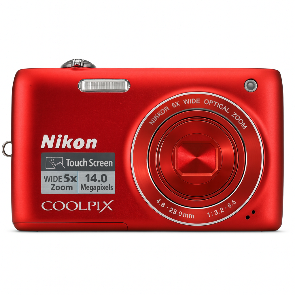 Nikon COOLPIX S4100 – Compacta 14 MP | Zoom 5× (26–130 mm) | Pantalla táctil 3″ | Estabilización VR