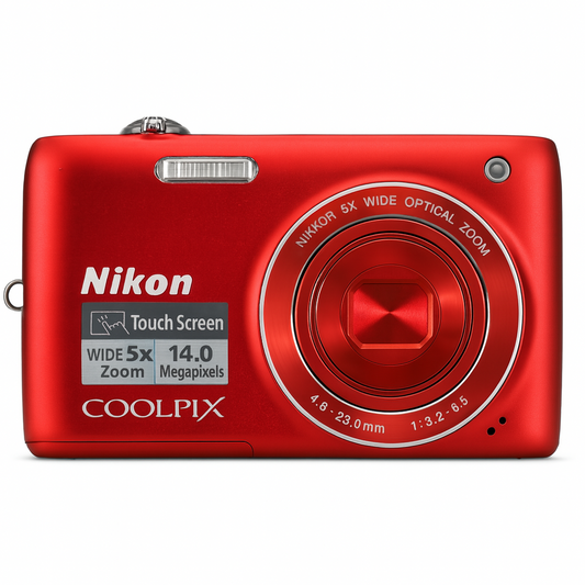 Nikon COOLPIX S4100 – Compacta 14 MP | Zoom 5× (26–130 mm) | Pantalla táctil 3″ | Estabilización VR