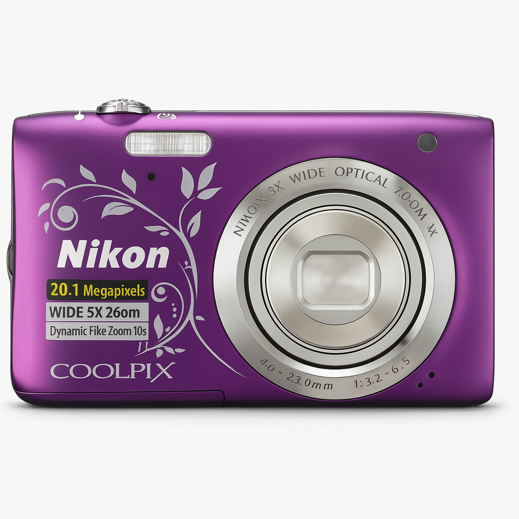 Nikon COOLPIX S2900 – Compacta 20 MP | Zoom 5× (26–130 mm) | Smart Auto | Wi‑Fi &amp; NFC