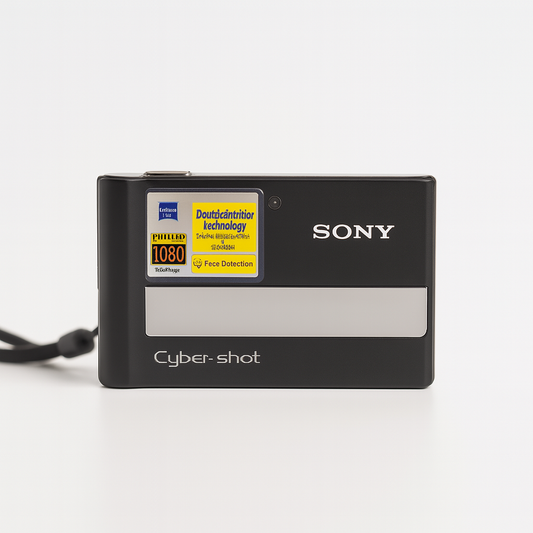 Sony Cyber‑Shot DSC‑T20 – Compacta 8 MP | Carl Zeiss 3× | Estabilización óptica | Smart Zoom 15×