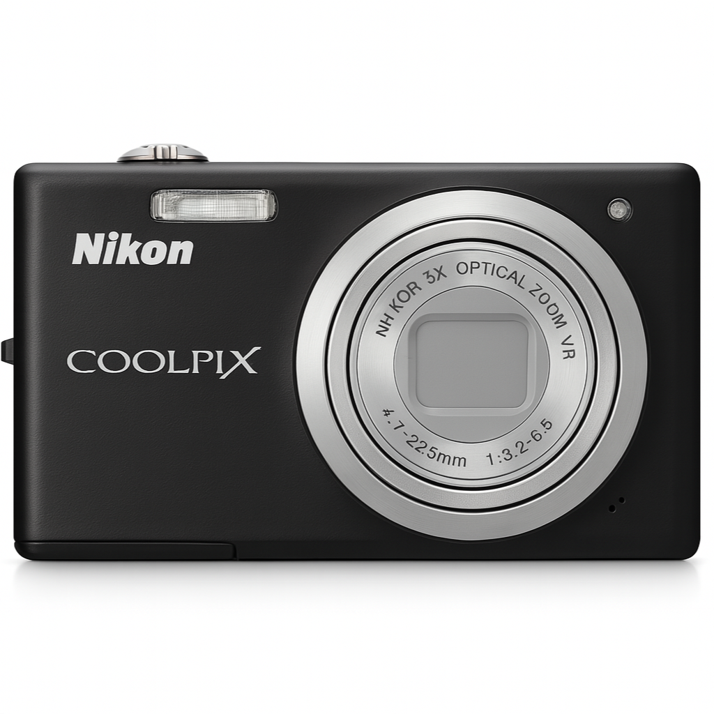 Nikon COOLPIX S560 – Compacta 10 MP | Zoom 5× (34.8–174 mm) | Estabilización VR | ISO hasta 3200