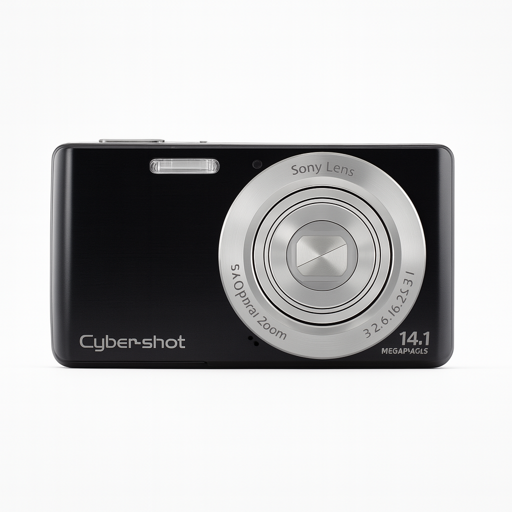 Sony Cyber‑Shot DSC‑W620 – Compacta 14.1 MP | Zoom 5× (28‑140 mm) | Vídeo HD 720p | Smart Auto