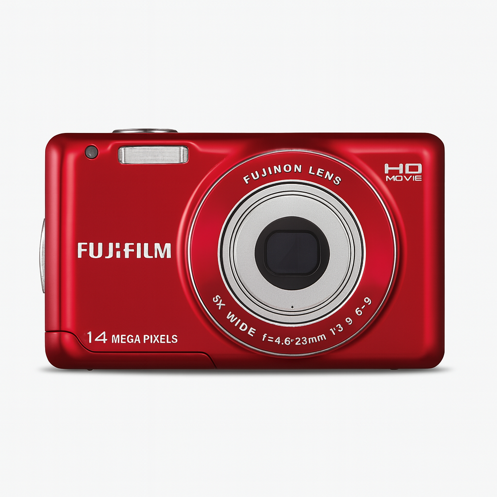 Fujifilm FinePix JX500 – Compacta 14 MP | Zoom 5× 26‑130 mm | Vídeo HD 720p | Smart Scenes