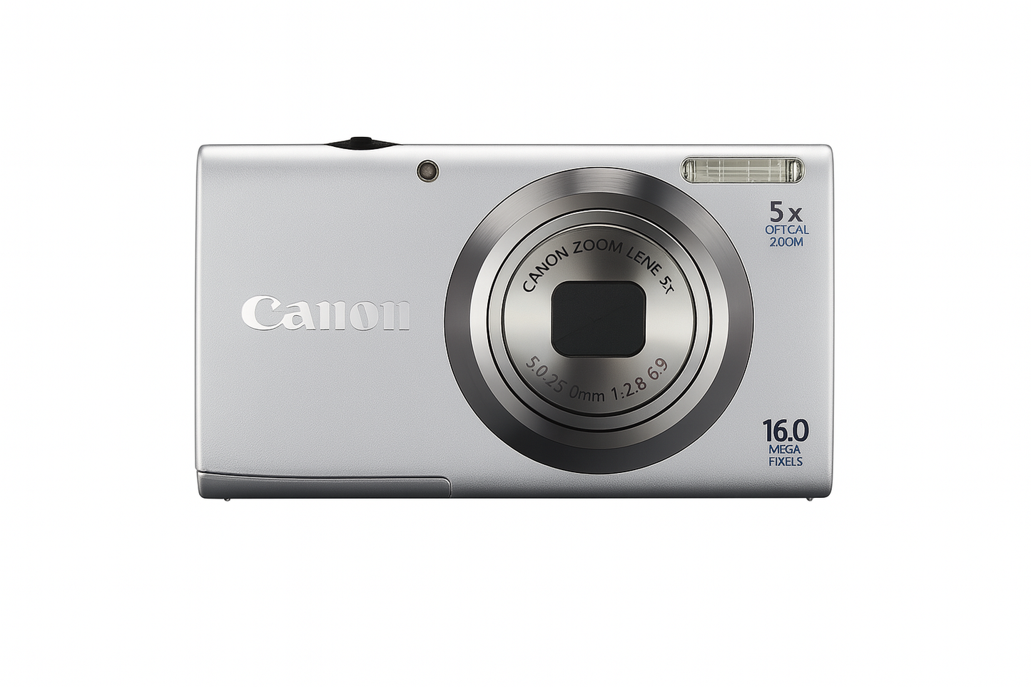 Canon PowerShot A2300 – Compacta 16 MP | Zoom 5× (28–140 mm) | Digital IS | Video HD 720p