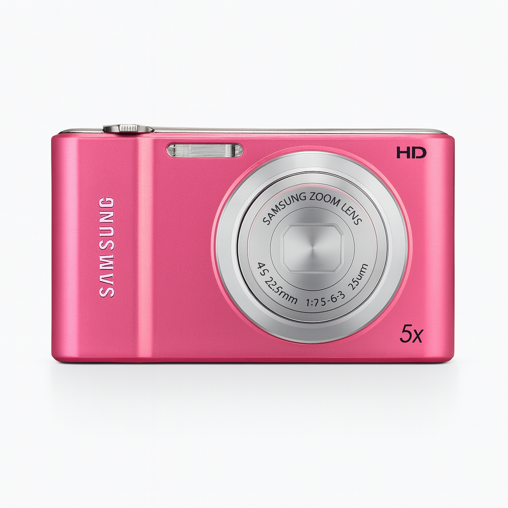 Samsung ST66 – Compacta 16.1 MP | Zoom 5× (25‑125 mm) | HD 720p | Smart Auto &amp; Panorama