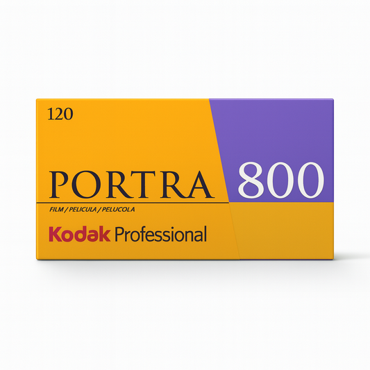 Película Kodak Portra 800 en formato de 120mm