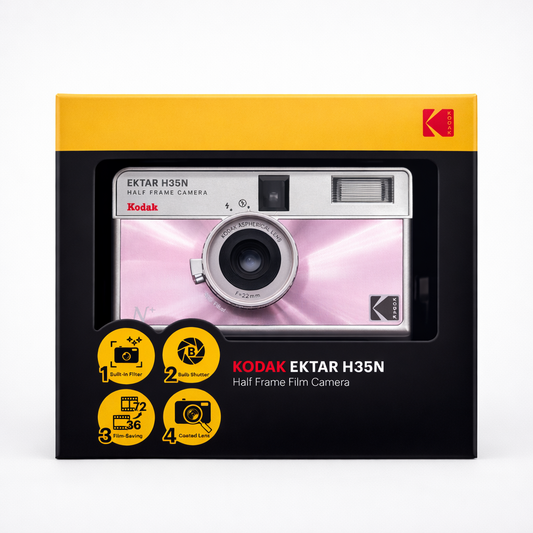 Kodak Ektar H35N Half Frame Film Camera – Color Rosado (Pink)