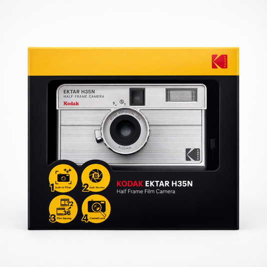Kodak Ektar H35N Half Frame – Color Plata (Silver)