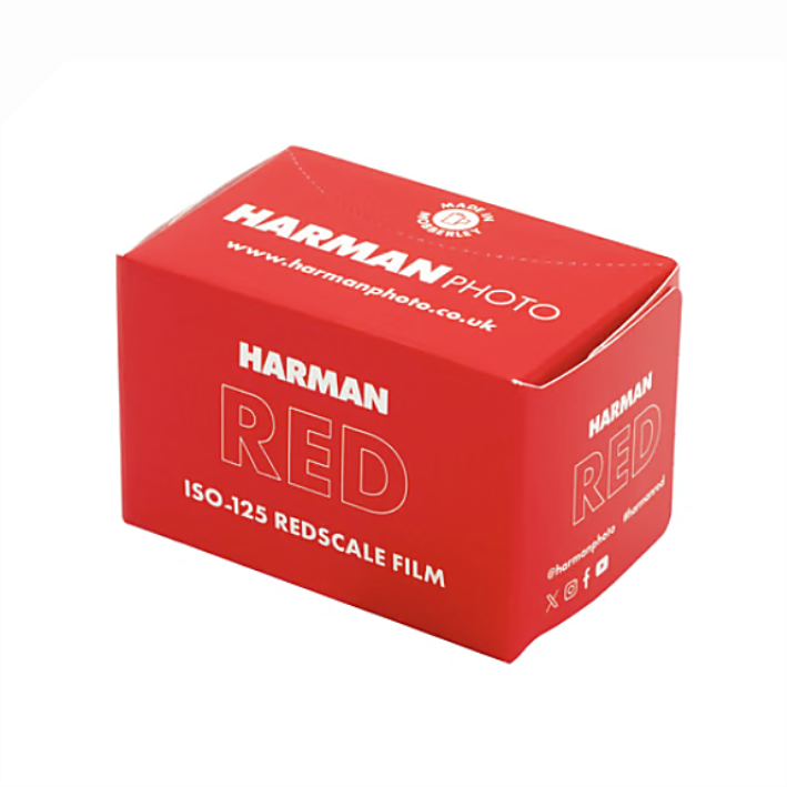 Harman RED 125 – Película Redscale Color 35 mm ISO 125