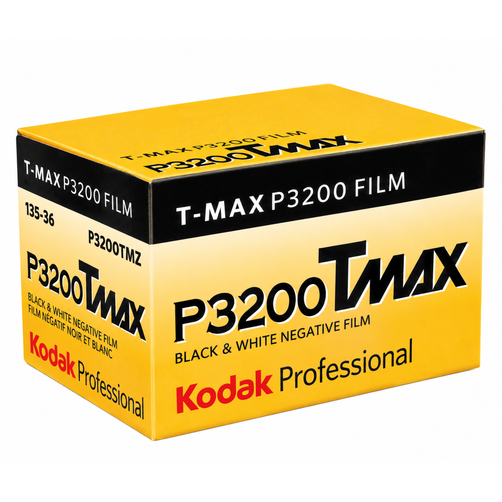 Película Kodak T-MAX P3200 – Película 35mm Blanco y Negro