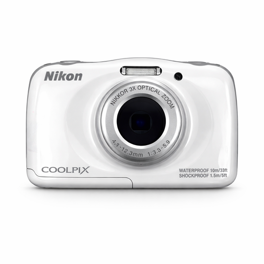 Nikon COOLPIX S33 – Cámara Digital Compacta Resistente