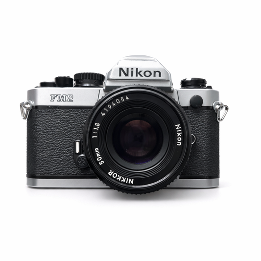 Nikon FM2 + Nikkor 50mm f/1.8 Pancake AI-S.