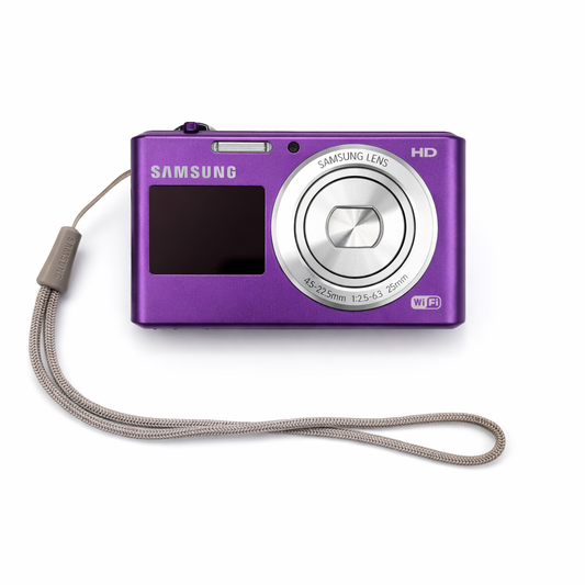 Samsung DV150F – Cámara Digital Compacta con WiFi (Morada)