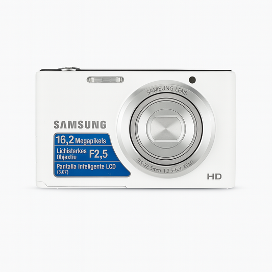 Samsung ST72 – 16.2 MP | Zoom 5× (25‑125 mm) | DIS | Vídeo HD 720p | Smart Auto