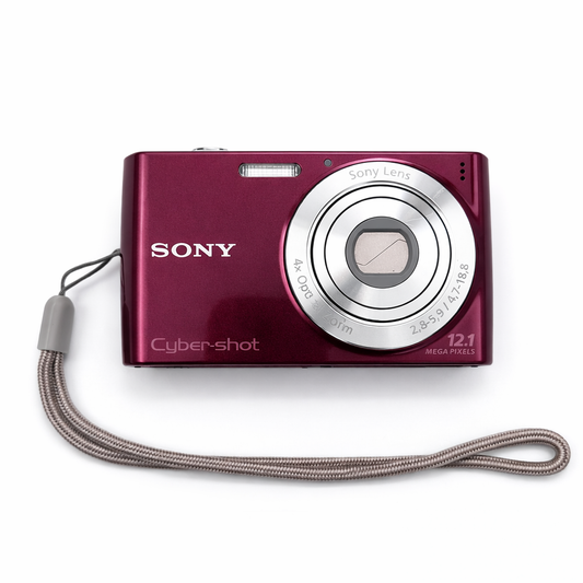 Sony Cyber-shot DSC-W510 – Cámara Digital Compacta (Roja)